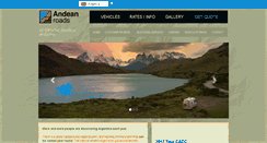 Desktop Screenshot of andeanroads.com